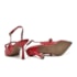 Chanel Salto Medio Via Marte Feminino Carmim