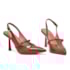 Chanel Salto Medio Via Marte Feminino Carmim