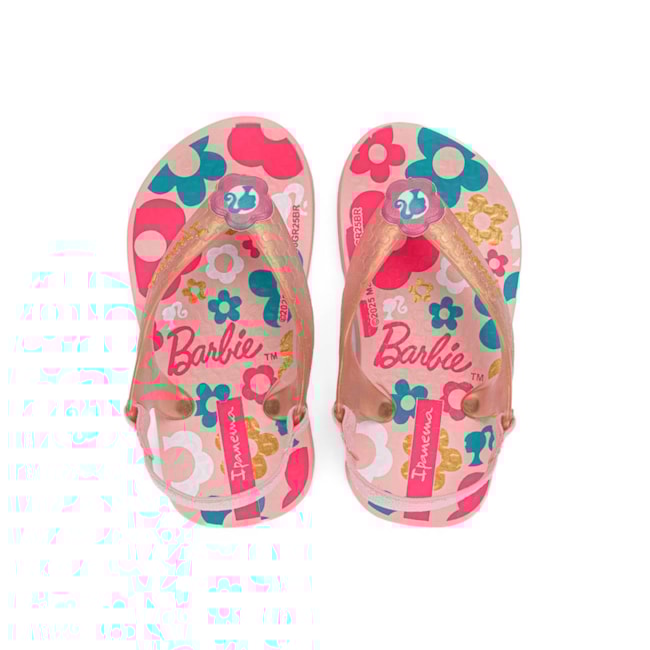 Chinelo Baby Barbie Ipanema Feminino Infantil Rosa
