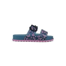 Chinelo Birken Hello Kitty Feminino Infantil Rosa