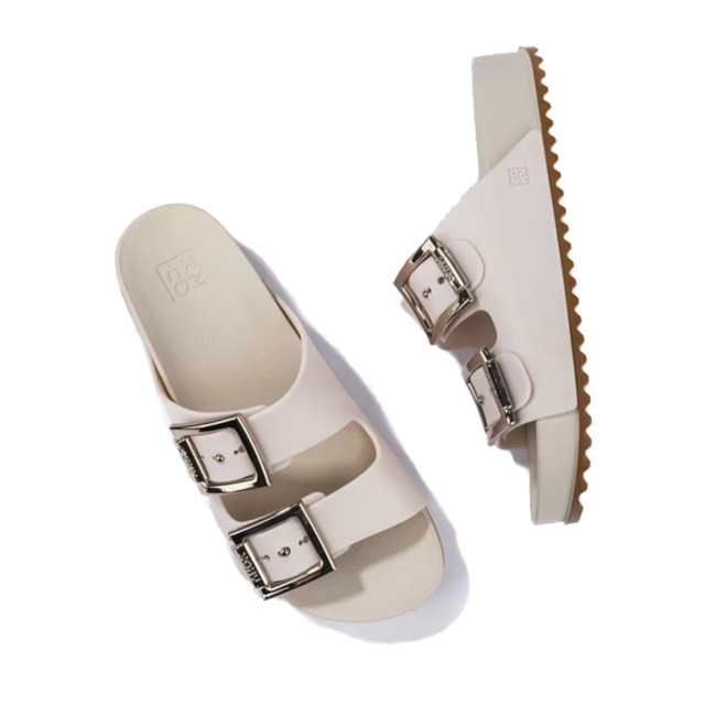 Chinelo Birken Zaxy Feminina Off White