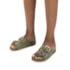 Chinelo Birken Zaxy Feminina Verde Militar