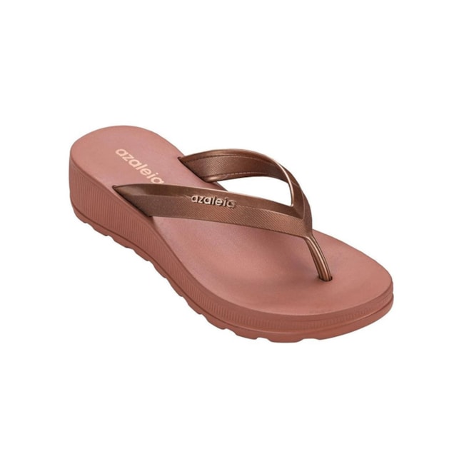 Chinelo Casual Azaleia Feminino Marrom