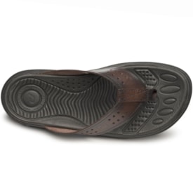 Chinelo Couro Pegada Masculino Pinhao