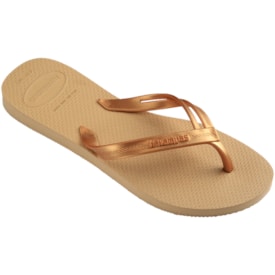 Chinelo Elegance Havaianas Feminino Dourado
