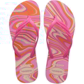Chinelo Fantasia Style Havaianas Feminino Bege