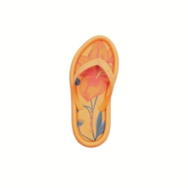 Chinelo Farm Canoa Print Laranja California