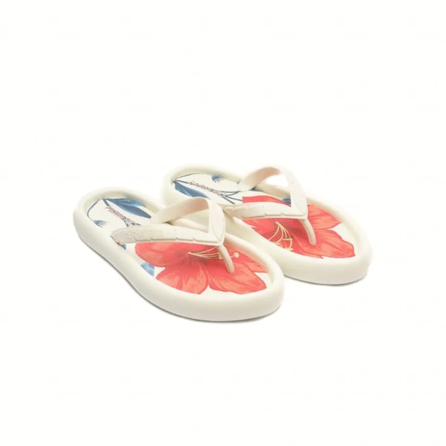 Chinelo Farm Canoa Print Off White