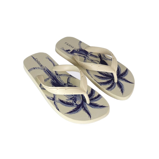 Chinelo Farm Feminino Ivory