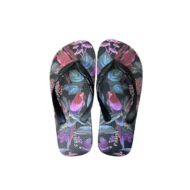 Chinelo Farm Feminino Preto