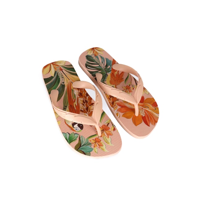 Chinelo Farm Feminino Rosa Luna