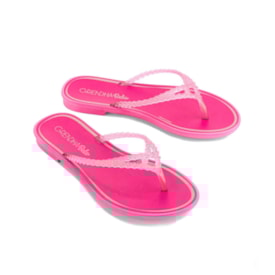 Chinelo Grendha Bela Infantil Feminino Rosa Choque