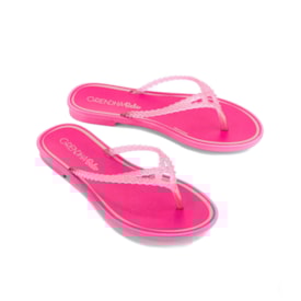 Chinelo Grendha Bela Infantil Feminino Rosa Choque