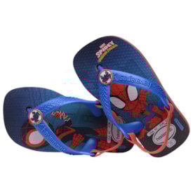 Chinelo Havaianas Baby Marvel Masculino Vermelho Rubi