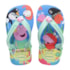 Chinelo Havaianas Baby Peppa Pig Azul Lavanda