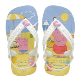 Chinelo Havaianas Baby Peppa Pig Buttercream