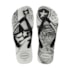 Chinelo Havaianas Botafogo Masculino Branco e Preto