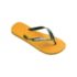 Chinelo Havaianas Brasil Logo Unissex Amarelo Pop