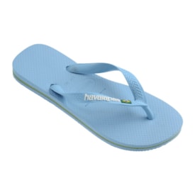 Chinelo Havaianas Brasil Logo Unissex lavanda Azul Lavanda