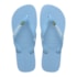 Chinelo Havaianas Brasil Logo Unissex lavanda Azul Lavanda
