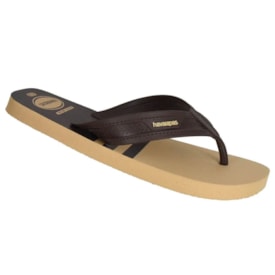 Chinelo Havaianas City Basic Material Masculino Dourado