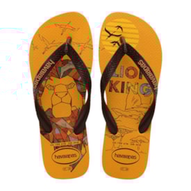 Chinelo Havaianas Disney Classics Baby Unissex Amarelo Pop