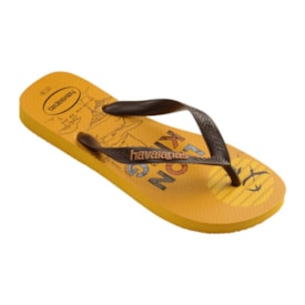 Chinelo Havaianas Disney Classics Baby Unissex Amarelo Pop