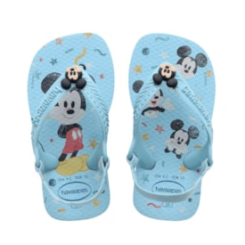 Chinelo Havaianas Disney Classics Baby Unissex Azul Water