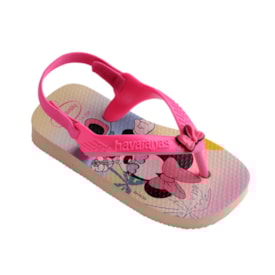 Chinelo Havaianas Disney Classics Baby Unissex Rosa