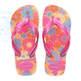 Chinelo Havaianas Feminino Infantil Pessego