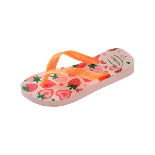 Chinelo Havaianas Feminino Infantil Rosa Confete
