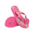 Chinelo Havaianas Feminino Infantil Rosa Flux