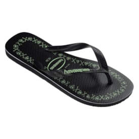 Chinelo Havaianas Goodvibez Unissex Preto