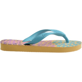 Chinelo Havaianas Infantil Jardim Feminino Amarelo Caja