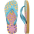 Chinelo Havaianas Infantil Jardim Feminino Amarelo Caja