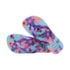 Chinelo Havaianas Infantil Jardim Feminino Azul Water