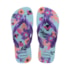 Chinelo Havaianas Infantil Jardim Feminino Azul Water