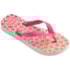 Chinelo Havaianas Infantil Jardim Feminino Branco