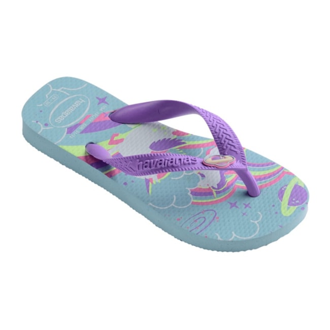 Chinelo Havaianas Kids Fantasy Feminino Azul Water