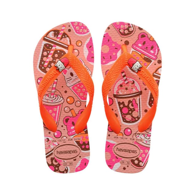 Chinelo Havaianas Kids Fantasy Feminino Blossom