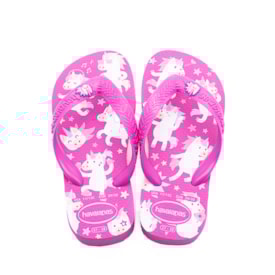 Chinelo Havaianas Kids Fantasy Feminino Rosa Flux