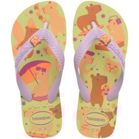 Chinelo Havaianas Kids Fantasy Feminino Verde Matcha