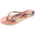 Chinelo Havaianas Kids Slim Princess Feminino Rosa Ballet