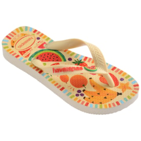 Chinelo Havaianas Kids Top Coisa Nossa Feminino Infantil Buttercream