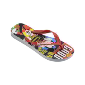 Chinelo Havaianas Kids Top Disneys Classics Unissex Vermelho Apache