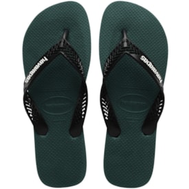 Chinelo Havaianas Power Light Solid Masculino Verde Pantanal