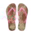 Chinelo Havaianas Slim Animals Feminino Areia