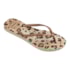 Chinelo Havaianas Slim Animals Feminino Bege