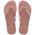 Chinelo Havaianas Slim Brasil Feminino Rosa Crocus