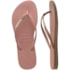 Chinelo Havaianas Slim Brasil Feminino Rosa Crocus